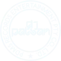 Logo DJ Patsan Entertainment DJ Agency Bangkok Thailand White